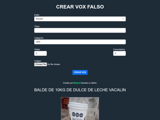 vox-falso screenshot