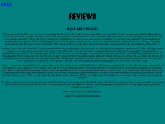 reviews screenshot