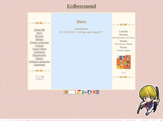 diary screenshot