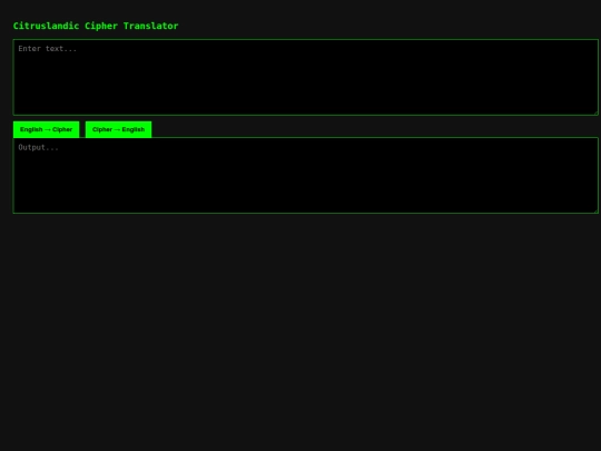 cyphercitrus screenshot