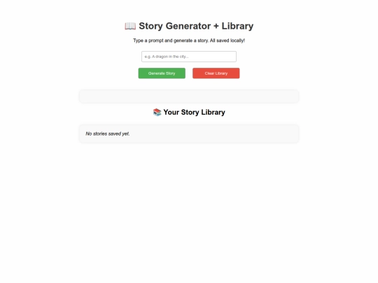 genstory screenshot