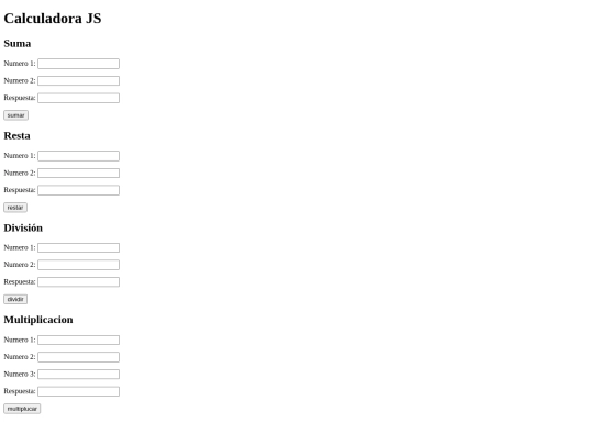 calculadora screenshot