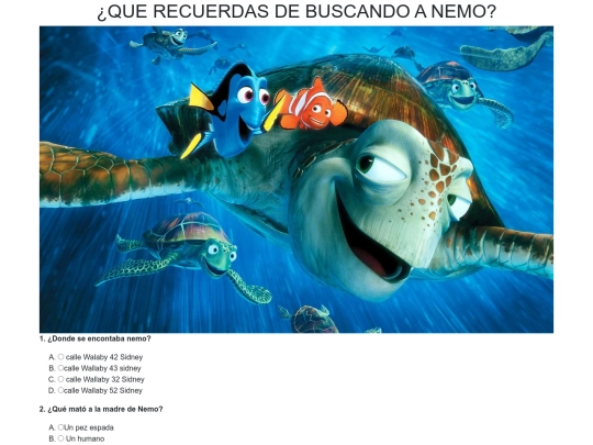 cuestionario/cuestionario2 screenshot