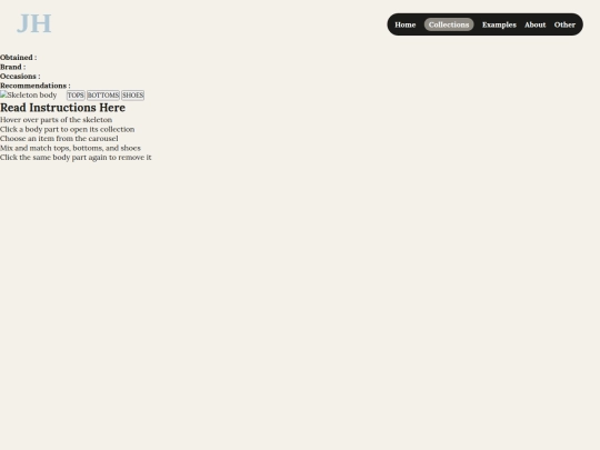 collections screenshot