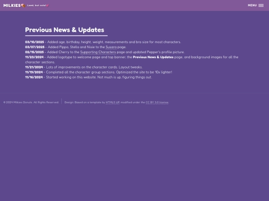 updates screenshot