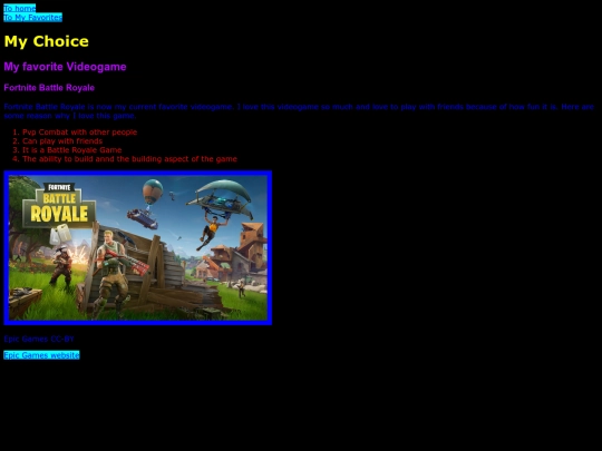 mychoice screenshot