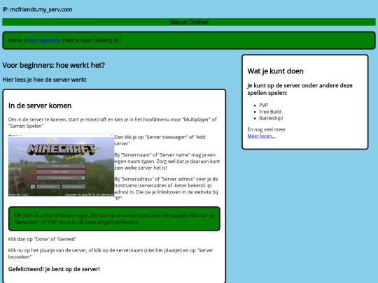 begin screenshot