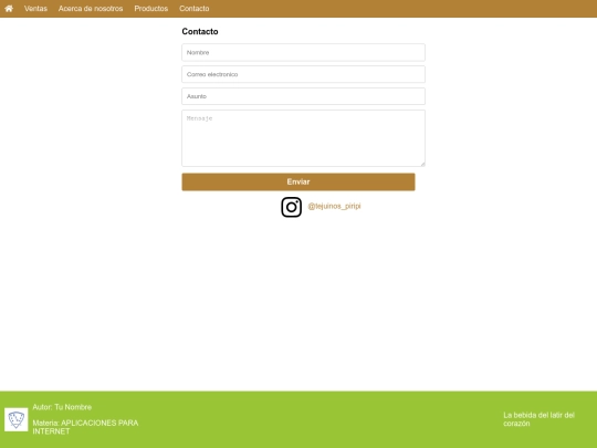 contacto screenshot