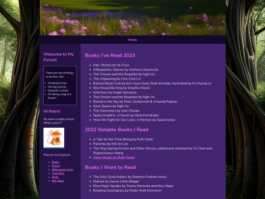 Books screenshot