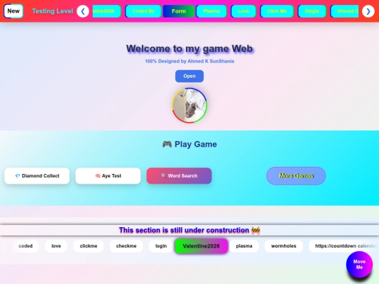 Games screenshot