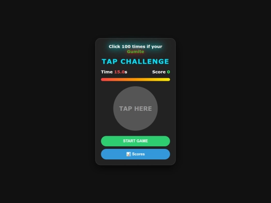 Games/tap game screenshot
