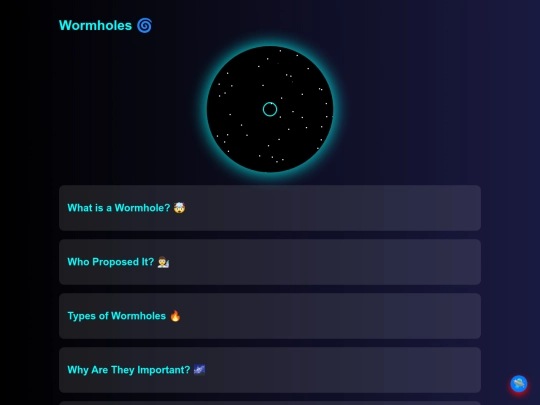 Games/wormholes screenshot
