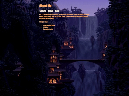 AboutMe screenshot