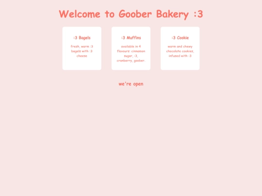 goober/bakery screenshot
