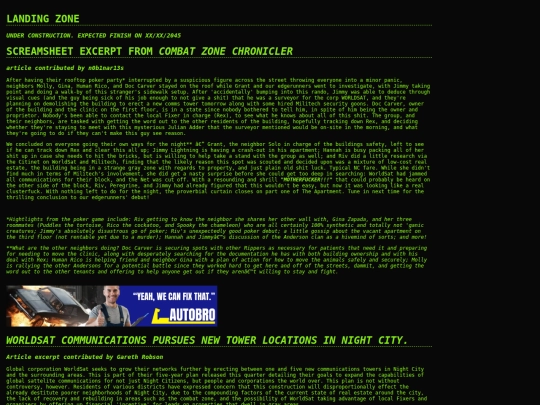 home screenshot