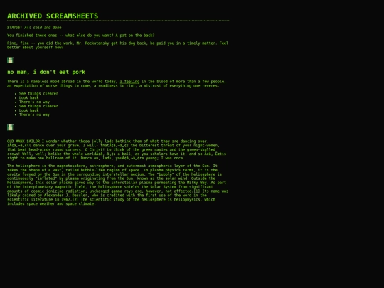screamarchive screenshot
