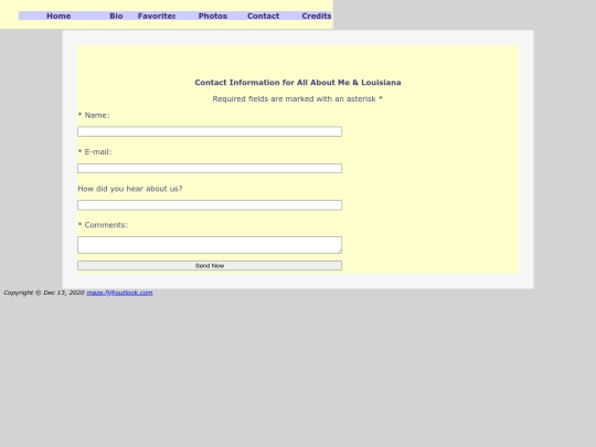 contact screenshot