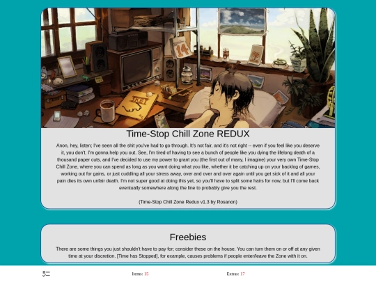 cyoas/timestopchill screenshot