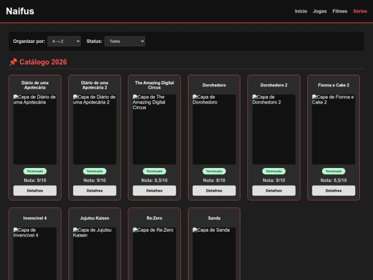 series screenshot