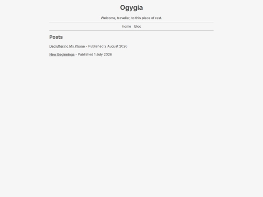 blog screenshot