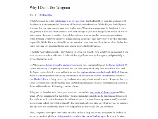 technical-writing/why-i-dont-use-telegram screenshot