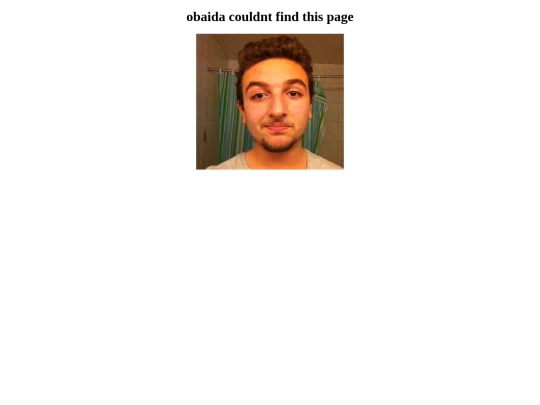 not_found screenshot