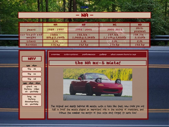 main/cars/NA screenshot