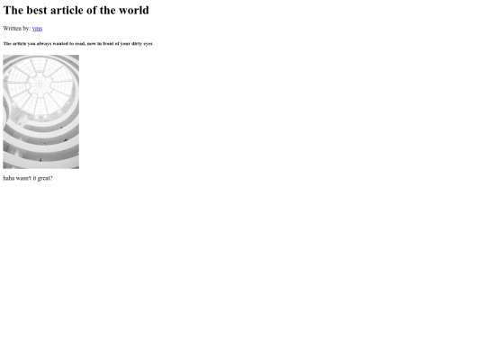 article screenshot