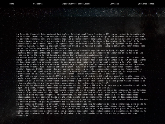 iss/historia screenshot