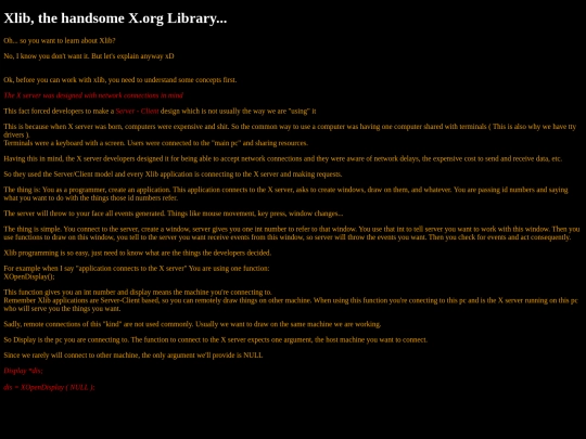 xlib screenshot