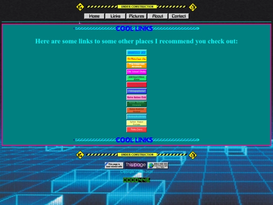 links screenshot