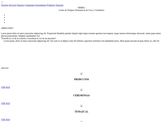 Miirra principal screenshot
