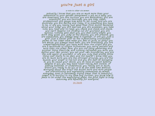 page/just-a-girl screenshot