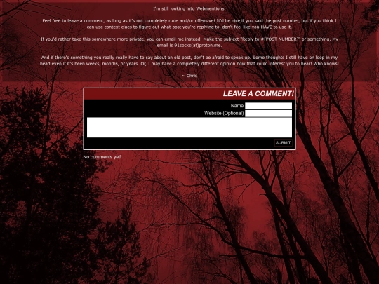 microblog/comments screenshot