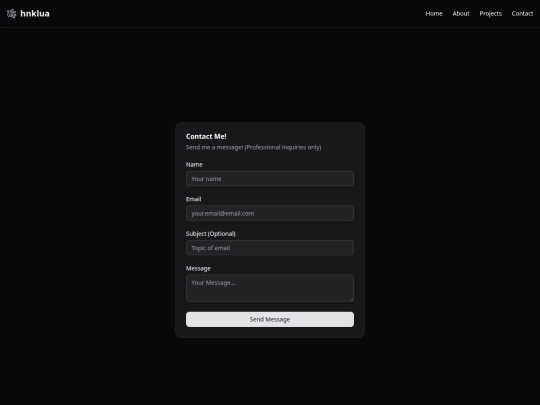 contact screenshot