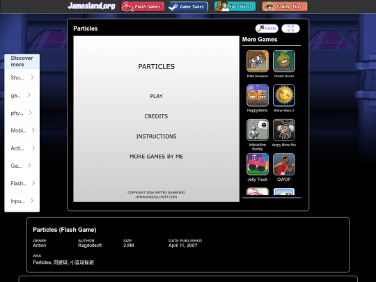 flash/Particles screenshot