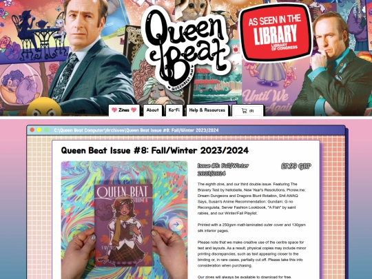 queen-beat-issue-8 screenshot