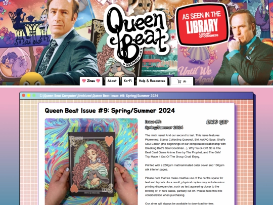 queen-beat-issue-9 screenshot