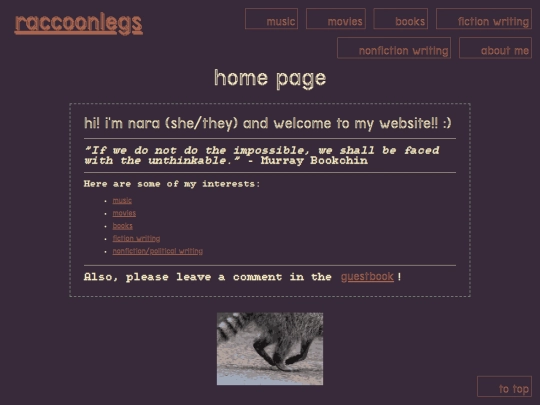 index screenshot