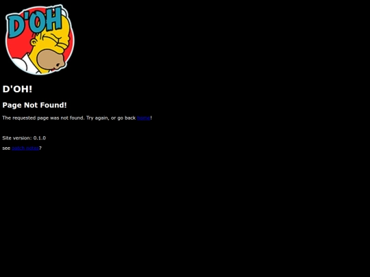 not_found screenshot