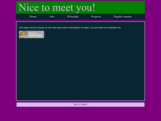 aboutme screenshot