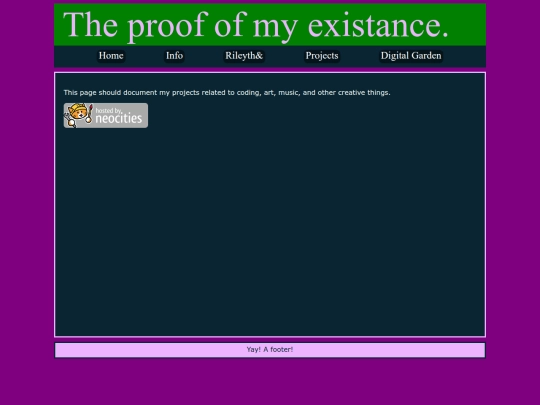 projects screenshot