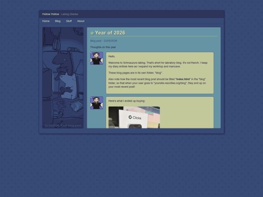 blog screenshot