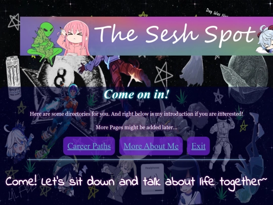 menu screenshot