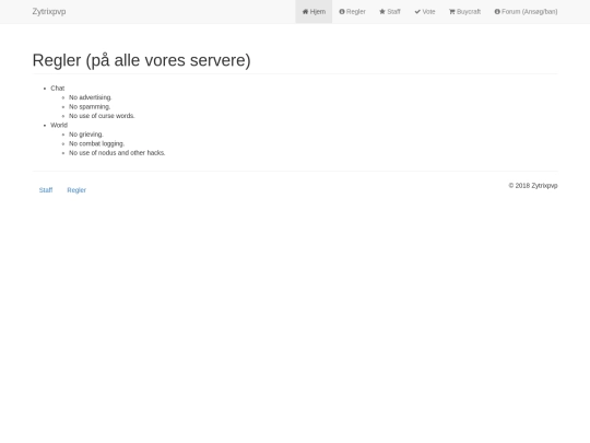 rules screenshot