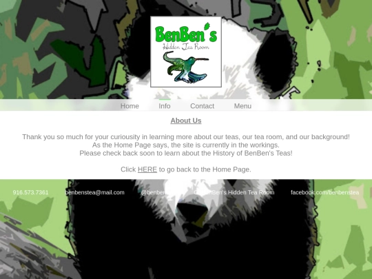 info screenshot