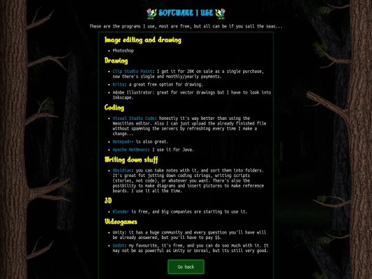 software screenshot