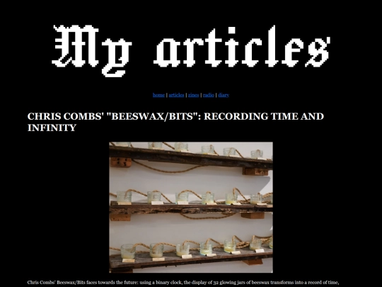 articles screenshot