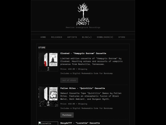 Store screenshot