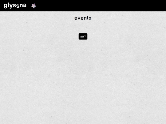 events screenshot